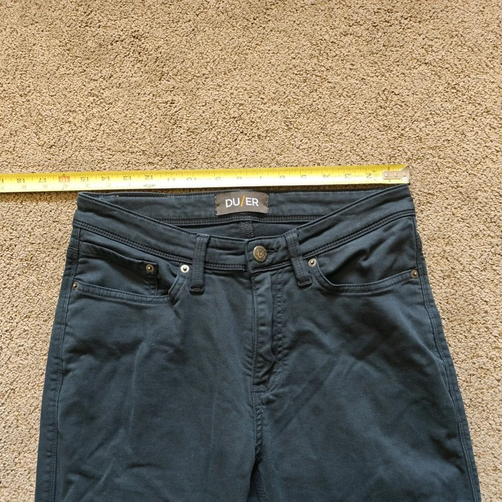 DU/ER Slim Fit Men’s Jeans in Navy Blue
